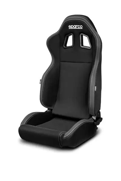 Sparco Motor Sports SEAT R100 Black/Gray Reclining