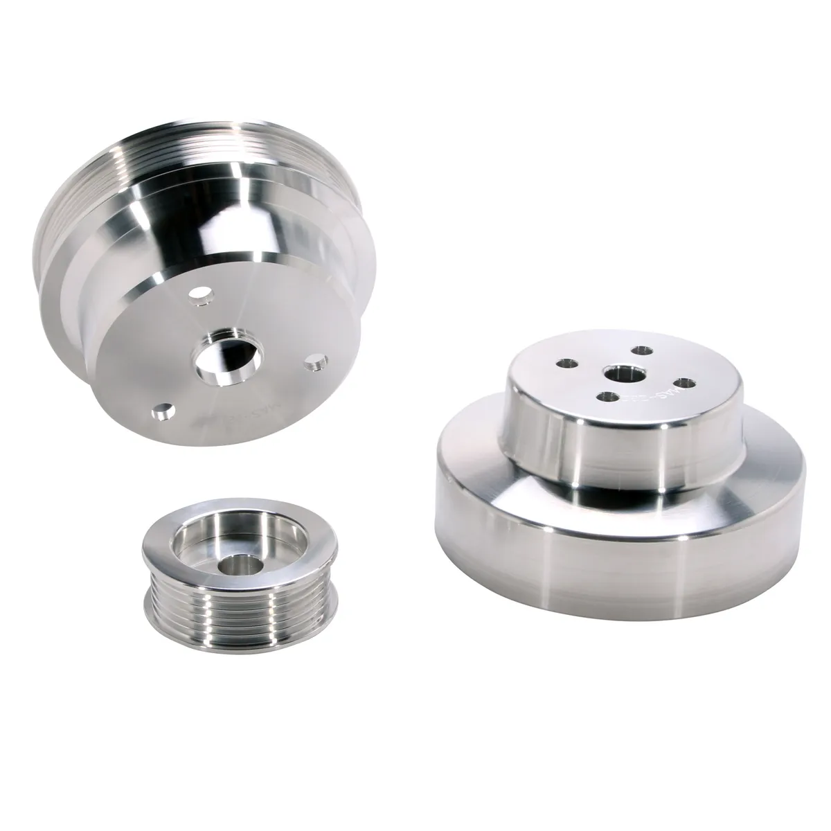 Chevrolet GM Truck 4.3 5.0 5.7 Billet Aluminum Underdrive Pulley Kit 88-95 product image