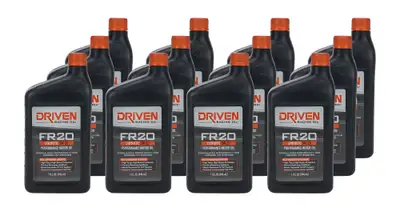 Driven Racing Oil FR20 5w20 Synthetic Oil Case 12 x 1 Quart