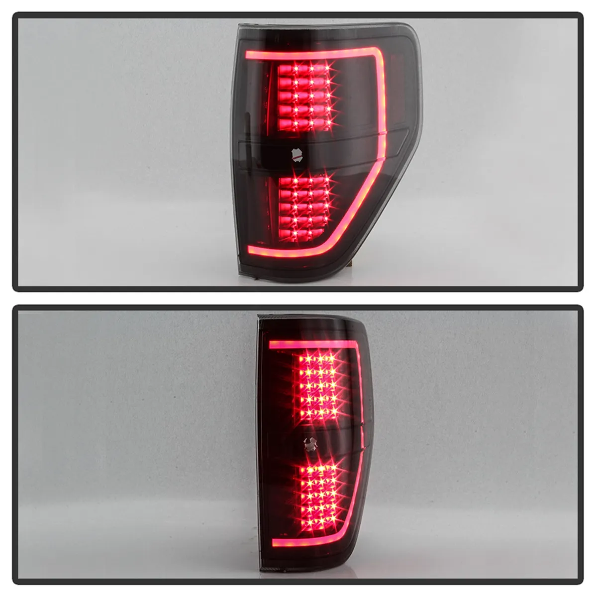 0914 F150light Bar LED Tail Lights Black Smoked product image
