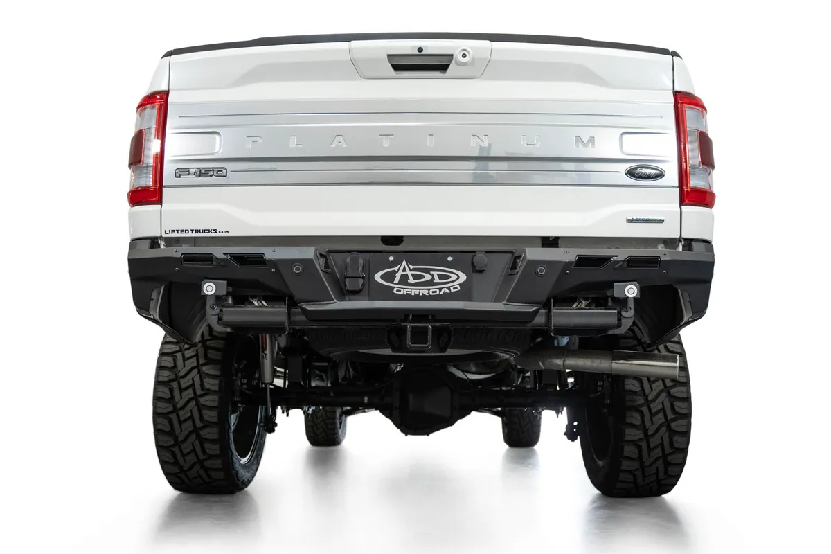 2123 F150(Excl Raptor) Black Label Rear Bumper product image