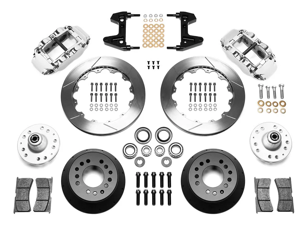 1974 - 1980 Ford, Mercury Forged Narrow Superlite 6R Big Brake Front Brake Kit (Hub) - 140-9801 product image