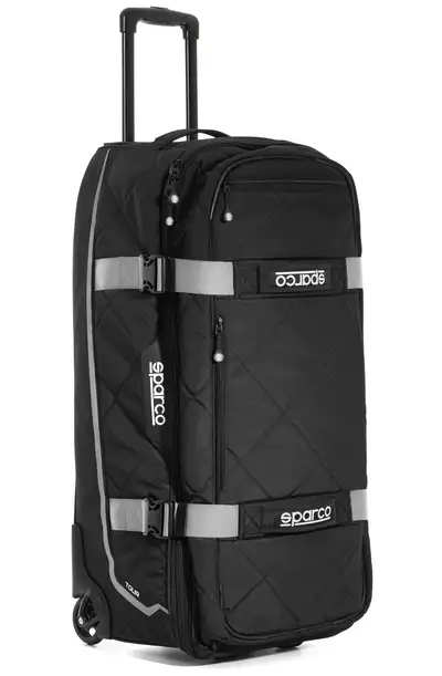 Sparco Motor Sports Bag Tour Black / Silver