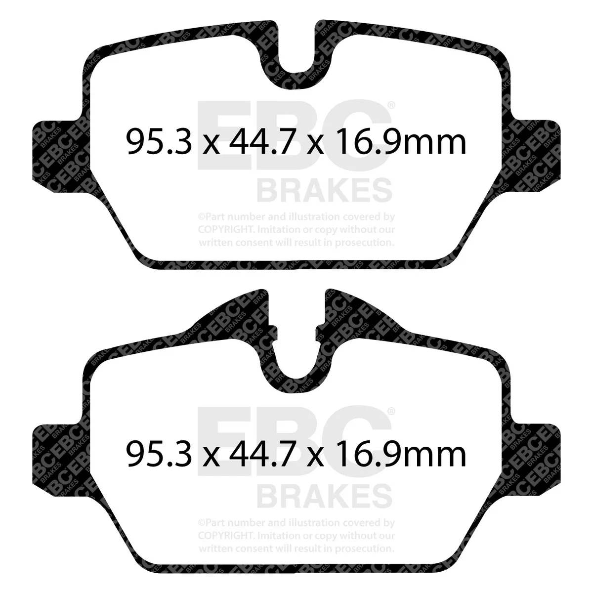 S6 Kits Bluestuff and GD Rotors; Rear; FMSI Pad No. D1554; Solid; 5 Bolt Holes; 280mm Dia.; 79mm Height; 10mm Thick; 79mm Center Hole Dia.; product image