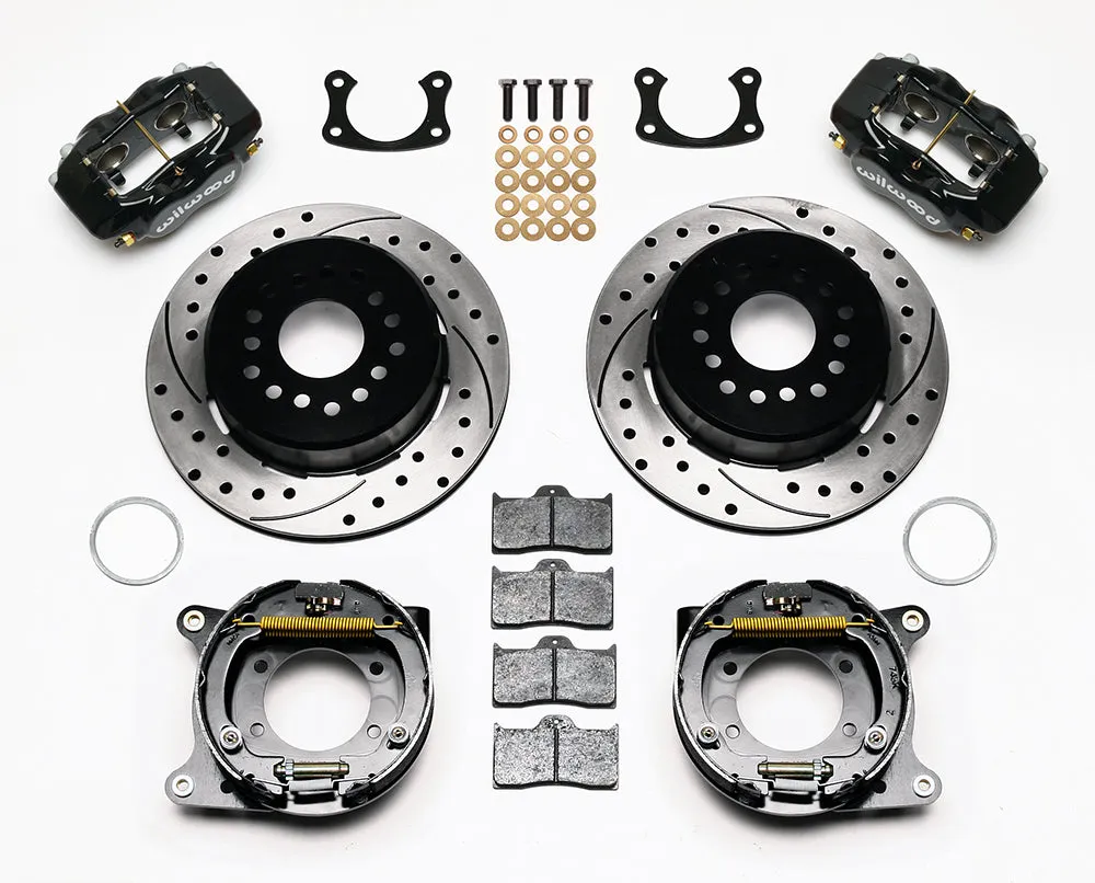 Wilwood FDLI PS P-B Kit Drilled-Red New Big Ford 2.50in Offset product image