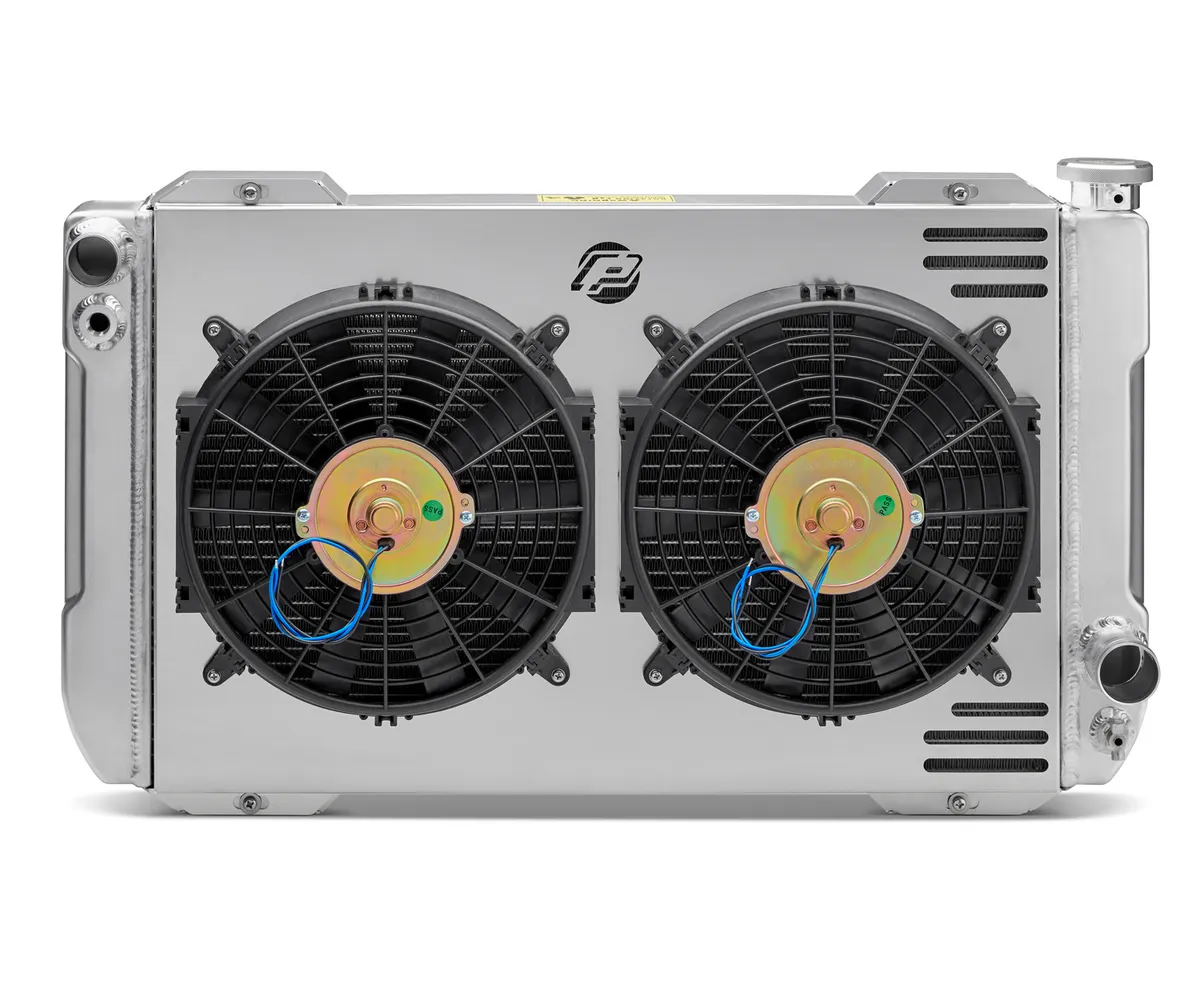 123 Series Radiator System Universal GM 26 Inch Core Shroud and Dual Fans Manual Transmission Proform product image
