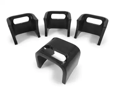 Steinjager Axle Parts 1984-2001 Tie Down Brackets Front and Rear Axle