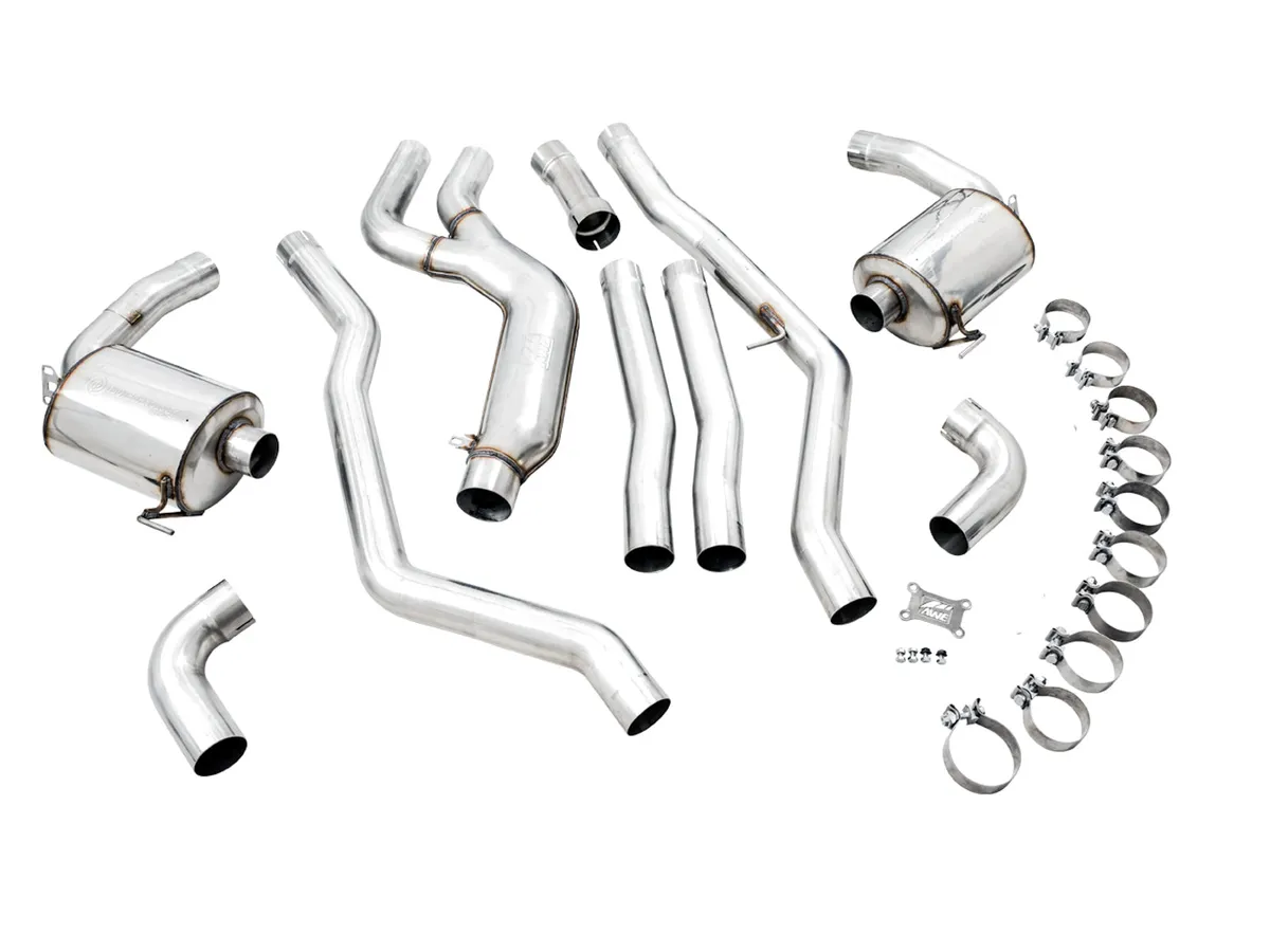 AWE Track Edition Exhaust for G2X M340i / M440i - Diamond Black Tips product image