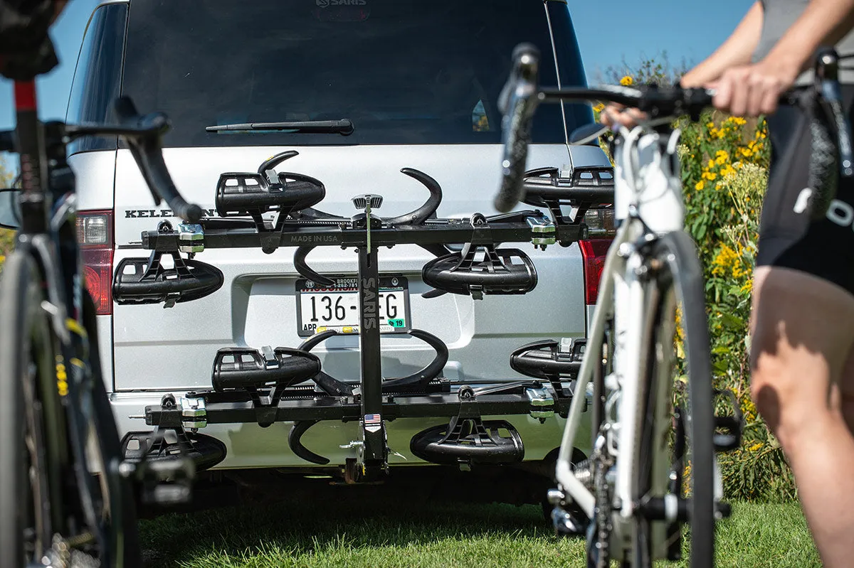 SuperClamp G3 4-Bike Hitch Rack, Bike Transport System product image
