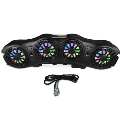 DS18 Ds18 Loaded Overhead Soundbar System-Black Jeep Wrangler Jl/Jlu Gladiator JT 24-25