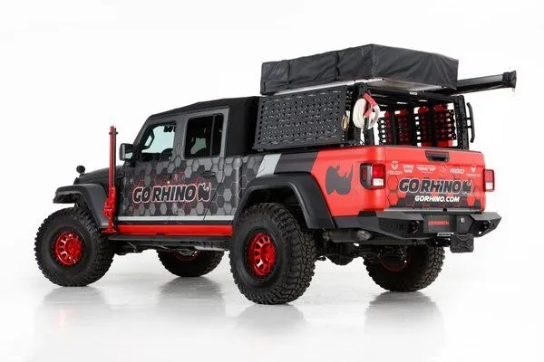 Go Rhino 5950000T - XRS Overland Xtreme Rack - Jeep Gladiator JT - Textured Black product image
