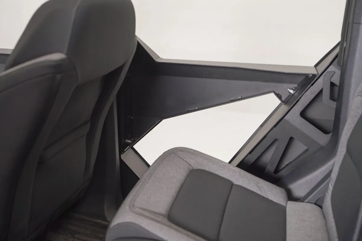 Trail Doors; Inserts; Matte Black Powder Coat: 4 Pcs; product image