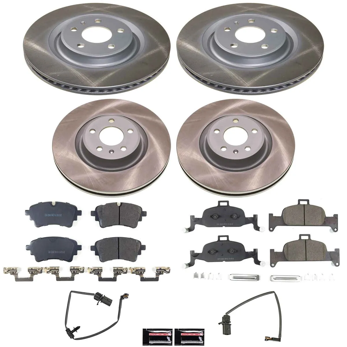 Power Stop Semi-Coated Rotor Kit Audi a4 Allroad 2020-25 Audi a4 Quattro 2020-25 Audi a5 Quattro 2020-24 Audi a5 Sportback 2020-25 Sc8653 product image