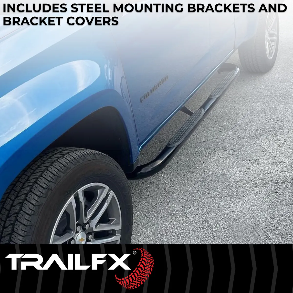 Jeep JL 18-19 3' Nerf Bar Textured product image
