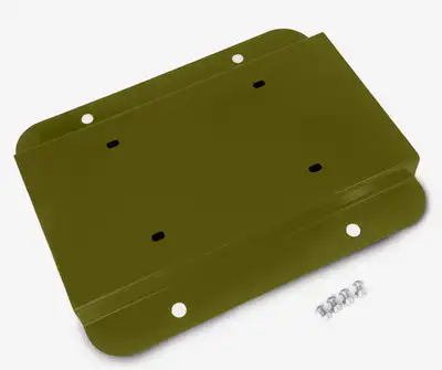 Steinjager Exterior Accessories 2007-2018 License Plate Brackets Relocation Kit Locas Green