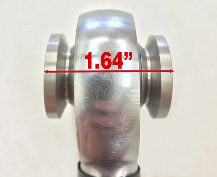 Short 7/8 Inch High Misalignment Spacers SS 3/4 Inch Pair Artec Industries product image
