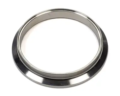 Vibrant Performance V-Band Flange; 3.5 in. Matching Tube Size; 4.125 in. Flange OD; 304 Stainless Steel; Female;