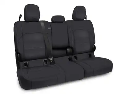 PRP Rear Bench Cover for Jeep Gladiator JT With Armrest All Black PRP Seats