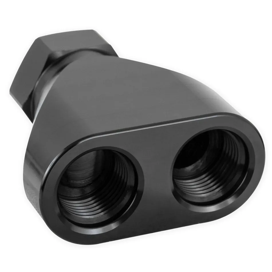 Earl's Performance Distribution Block #10 ORB to Dual #8 ORB