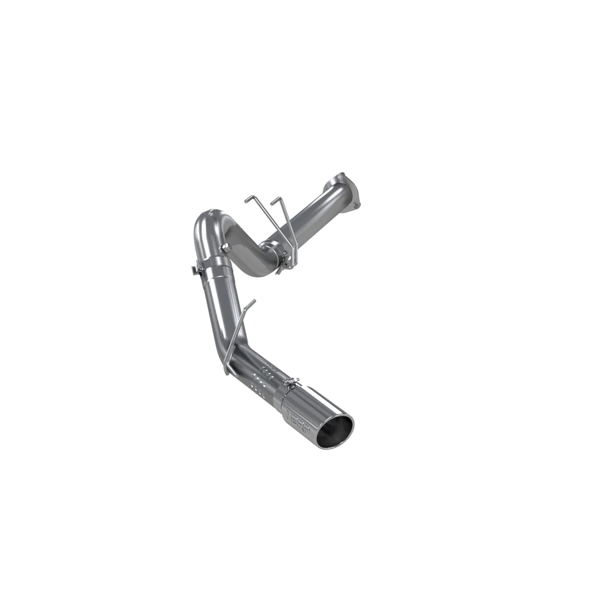Armor Lite Filter Back Exhaust System; 4 in.; Incl. Ext. Pipe/Over Axle Pipe/Tailpipe/Hardware/5 in. Outlet Diameter Tip; Single Side Exit; Aluminized; product image