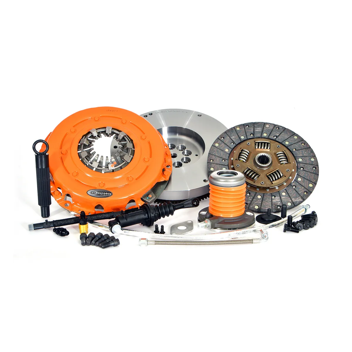 Centerforce ? II, Performance Clutch and Flywheel Kit, 127 Tooth Gear, 8 Bolt Crank, 434 ft/lbs Capacity, 10.4in Dia., 21-Spline, Fits Jeep Gladiator and Wrangler 3.6L product image