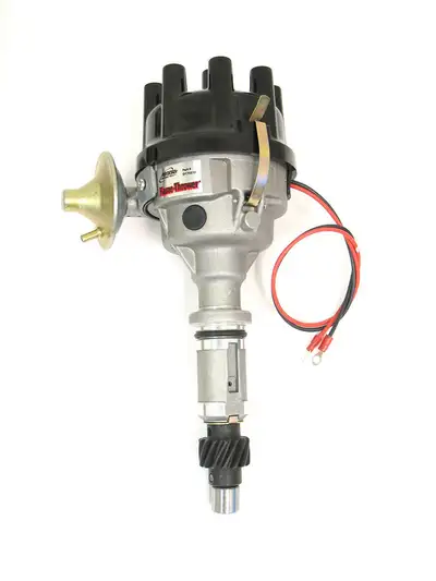 Pertronix PerTronix Stock Look Distributor for Rover V8 Engines - Ignitor - Vacuum / Mechanical Advance / 12V Negative Cap - D175510