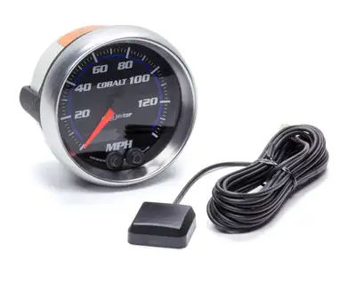 AutoMeter 3-3/8 In. GPS Speedometer, 0-140 Mph, Cobalt