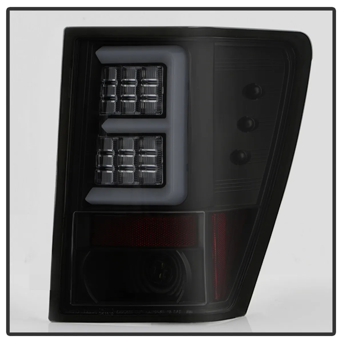 ( Spyder ) Jeep Grand Cherokee 07-10 Light Bar LED Tail Lights - Black Smoke product image