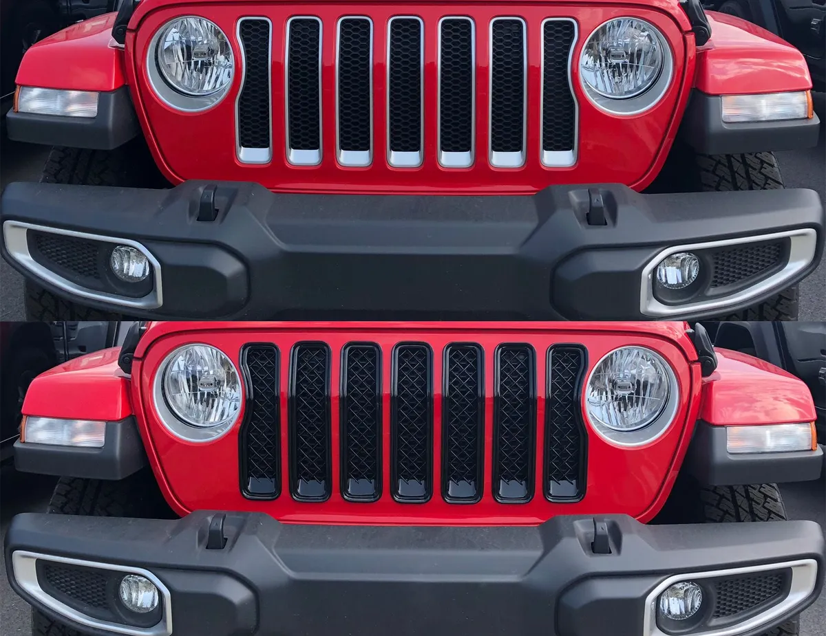 Trim Illusion Grille Overlay 18-23 JL Black Tape on product image