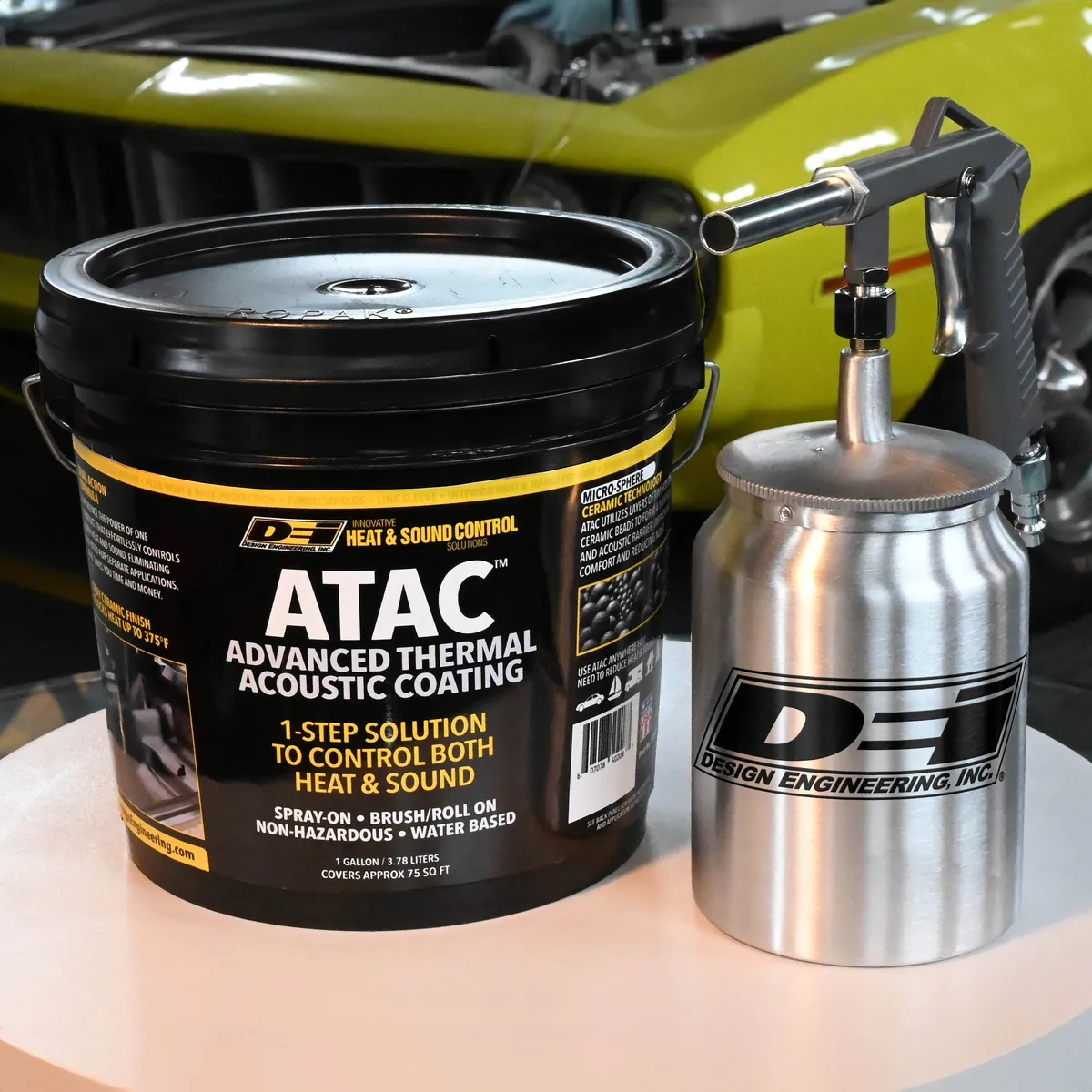 ATAC Advanced Thermal Acoustic Coating 1 Gallon Controls both heat and noise product image