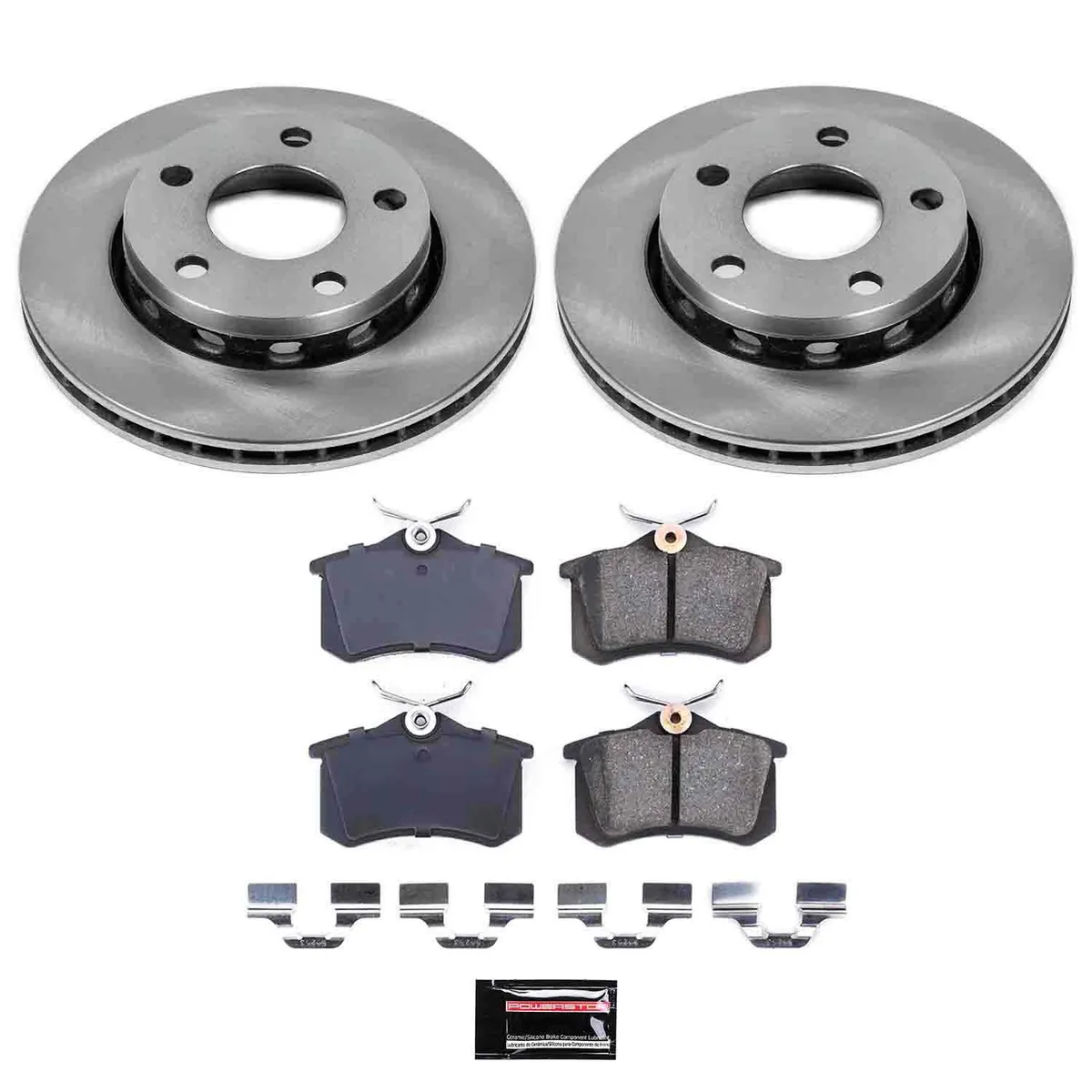 Z17 Direct Replacement Kit: Rotors; Ceramic Pads W/Hardware product image