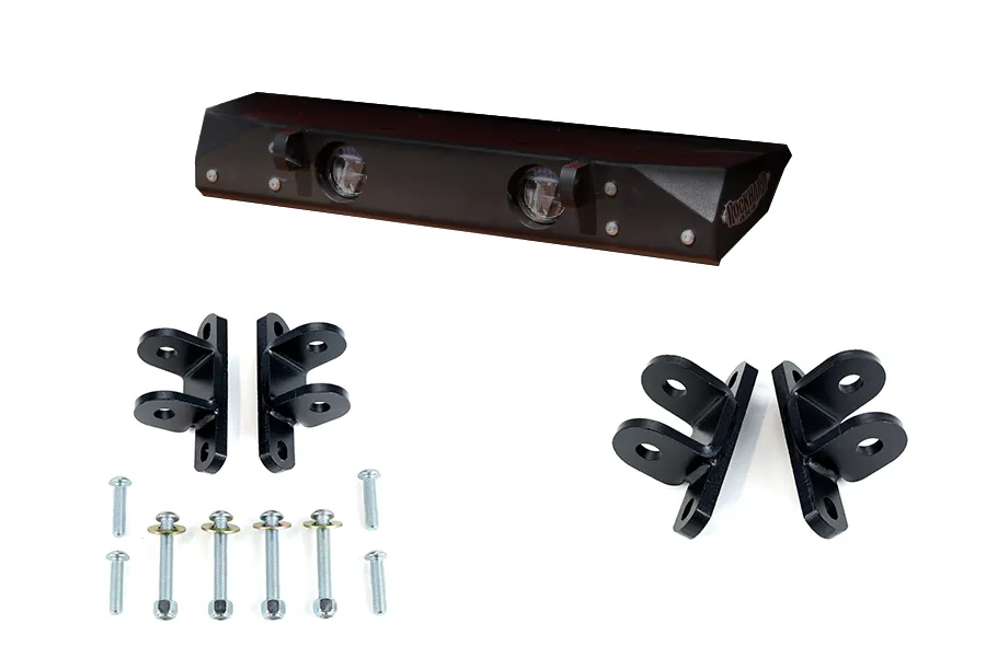 Rock Hard 4X4 Rock Hard 4x4 Front Bumper w/ A-Pillar Light Backet and Tow Bar Bracket - JT/JL