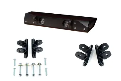 Rock Hard 4X4 Rock Hard 4x4 Front Bumper w/ A-Pillar Light Backet and Tow Bar Bracket - JT/JL