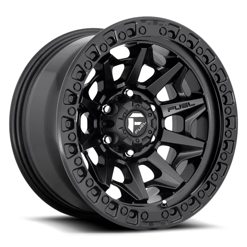 Aluminum Wheels 17X9 Covert D694 6 On 139.7 Matte Black 106.1 Bore 1 Offset Multi Spoke Fuel Off Road Wheels product image