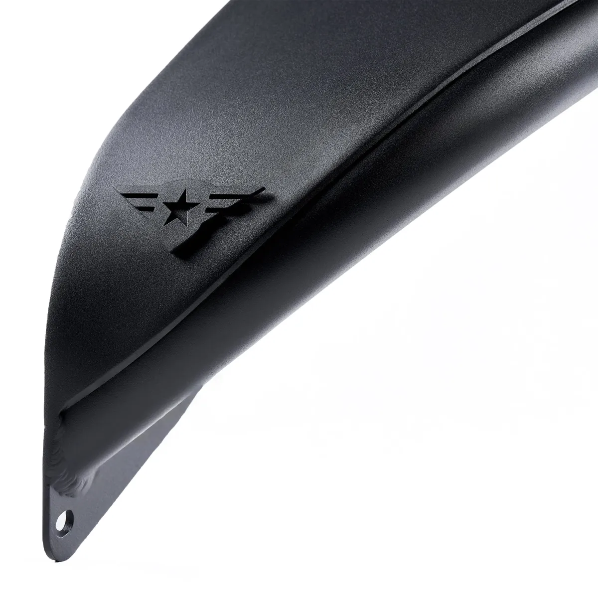 0718 Wrangler Jk/Jku Full Assault Black Aluminum Fender Kit Black Rear product image