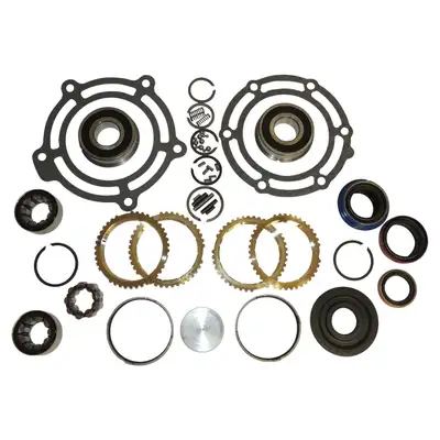 Crown Automotive Jeep Replacement Transmission Master Overhaul Kit Jeep Dodge 2002-2004 TJ Wrangler w NV3550 Transmission 2002-2004 KJ Liberty w NV3550 Transmission 2002-2004 AN Dakota w NV3500 Transmission 2002-2004 DR Ram w NV3500 Transmission Includes Bearings Seals Springs Sna