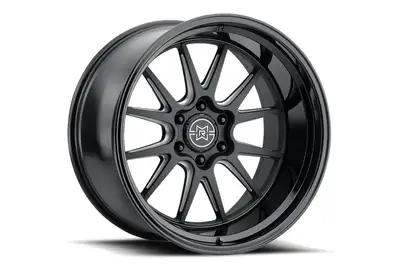 Method Race Wheels Mr802 Raised 20x12 40mm Os 5x5 71.5mm Cb Double Black Milled