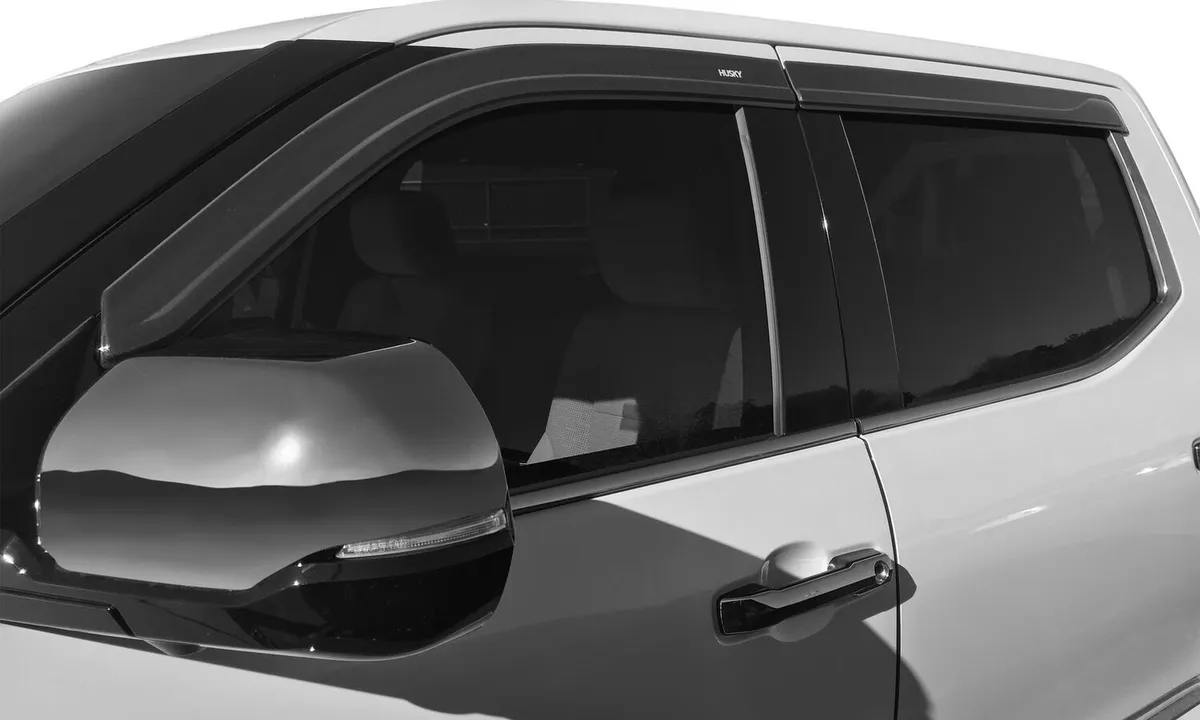 Husky Liners 2854034 Low Profile Ventvisor Deflector; Smoke; Outside Mount; 4 pc. product image