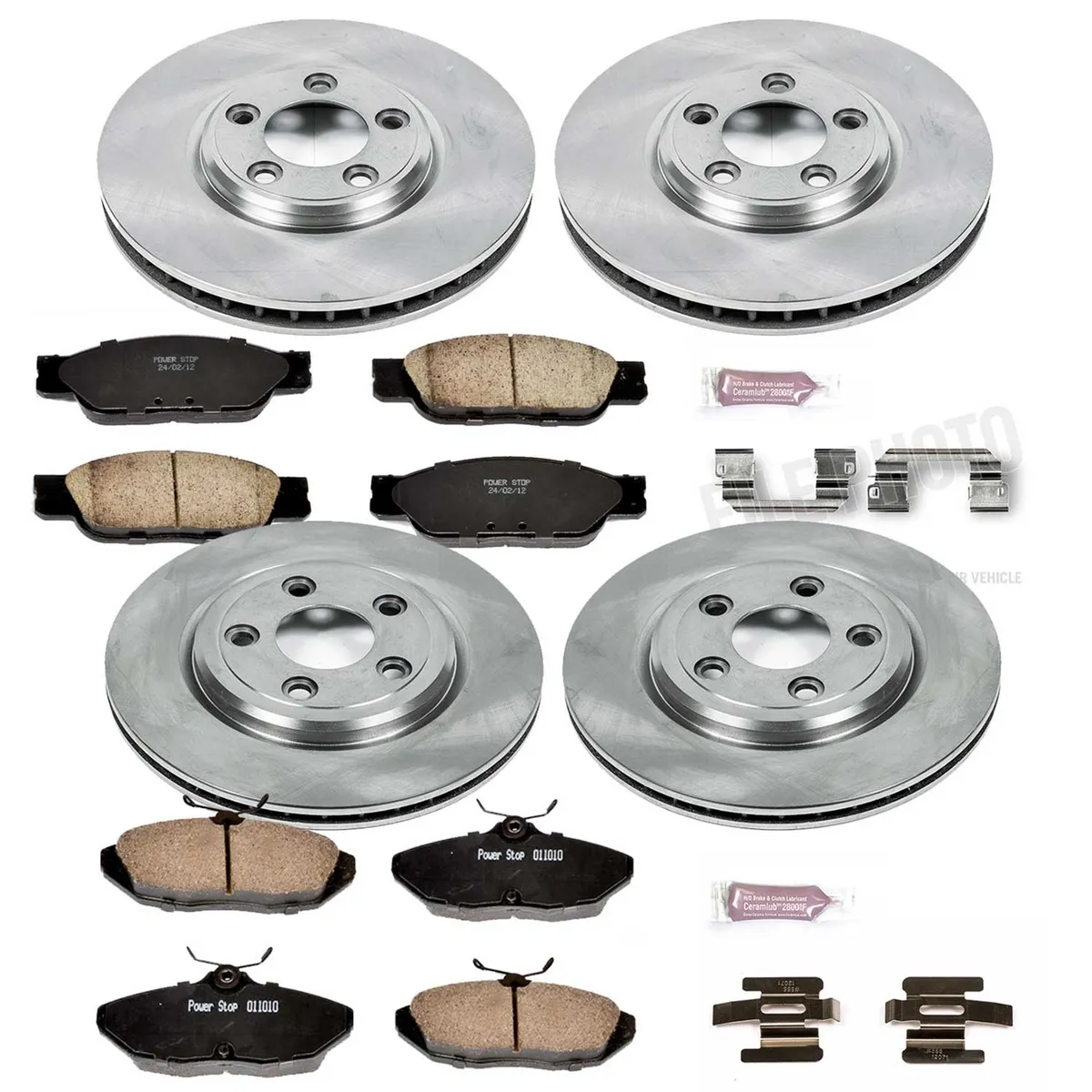 Autospecialty Brake Kit fr 2002-2005 Ford Thunderbird 2000-2002 Jaguar S-Type 2000-2006 Lincoln ls product image