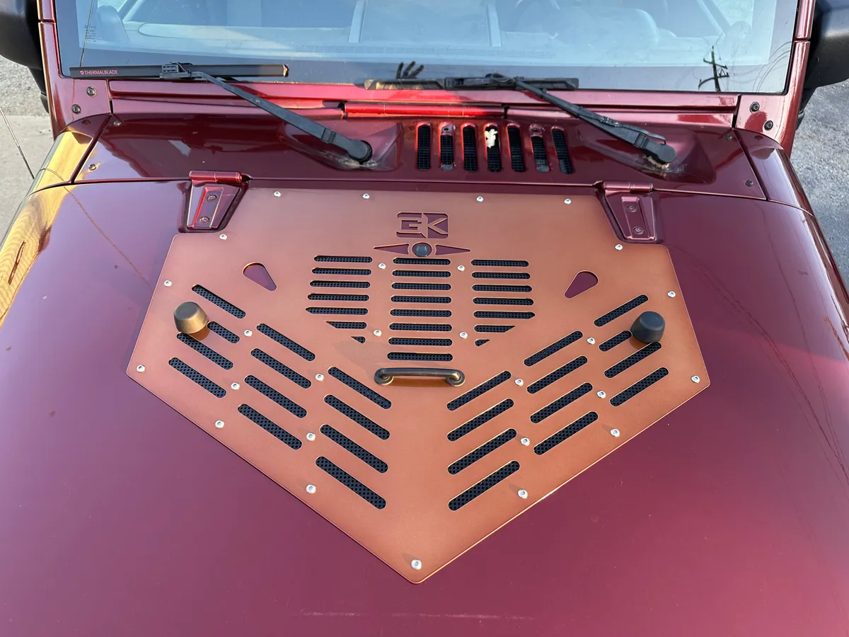 Hood Vent Kit for Jeep JK Wrangler (2007-2018) product image