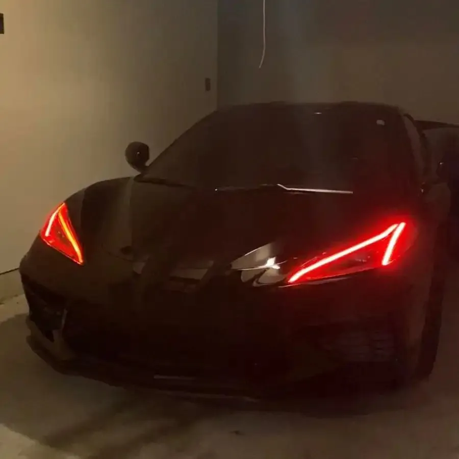 1442-335 - 2020-2021 Chevrolet c8 Corvette Oracle Colorshift Rgb+a LED Headlight DRL Upgrade product image