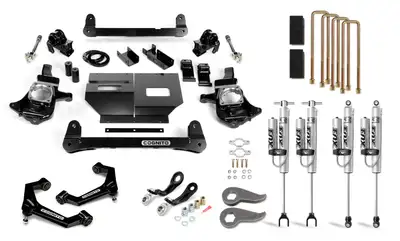 Cognito Motorsports Truck Cognito 6-Inch Performance Lift Kit with Fox PSRR 2.0 Shocks for 11-19 Silverado Sierra 2500 3500 2WD 4WD