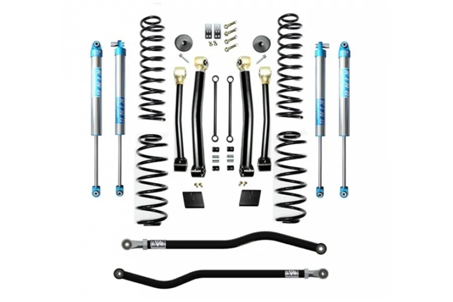 EVO Manufacturing 2.5in Enforcer PLUS Stage 3 Lift Kit w/ King 2.0 Shocks - JL 4Dr product image