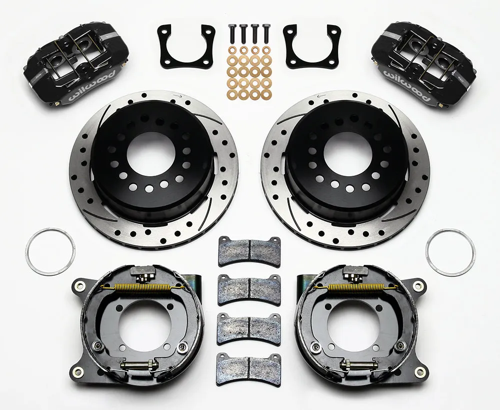 1964 - 1974 Buick, Chevrolet, Oldsmobile, Pontiac Forged Dynapro Low-Profile Rear Parking Brake Kit - 140-11401 product image
