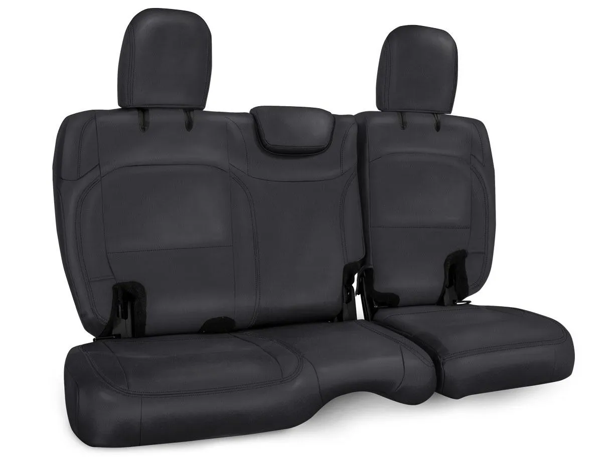 PRP Rear Bench Cover for Jeep Wrangler JLU 4 door with no armrest All Black PRP Seats