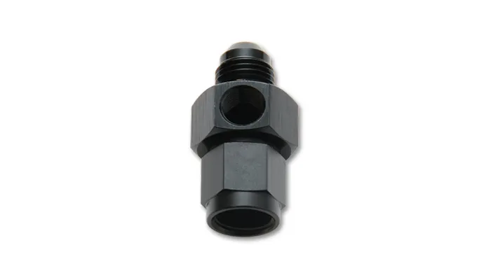 Vibrant Performance Vibrant Performance - 16486 - Female AN to Male AN Flare Union Adapter with 1/8 in. NPT Port; Size: -6AN