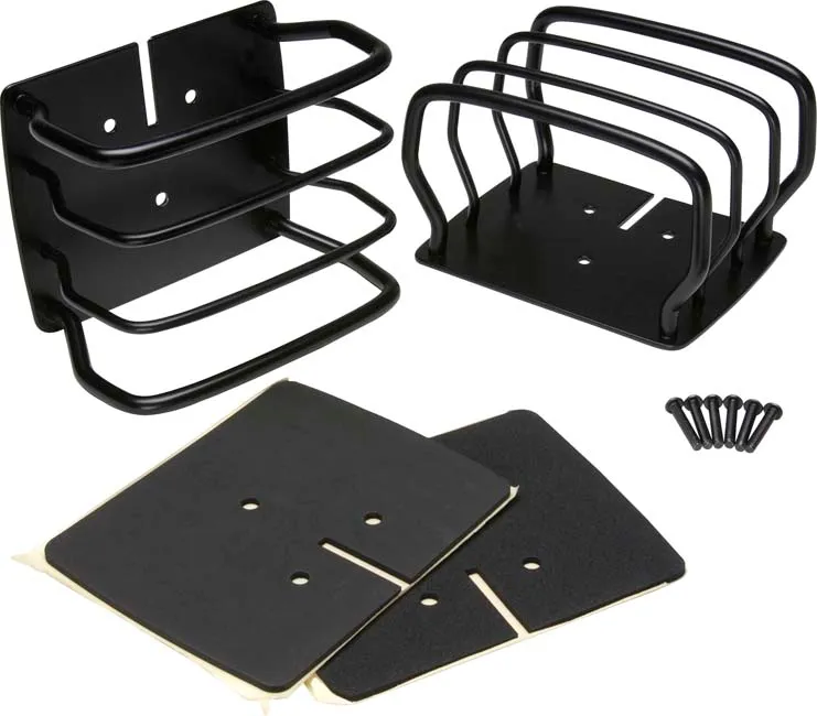 JEEP CJ/YJ/TJ Taillight Guard Pair 76-06 CJ and Wrangler YJ/TJ Powdercoat Black Kentrol product image