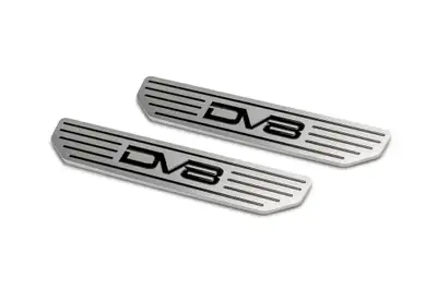 DV8 Offroad JL Front Sill Plates 18pres Wrangler JL With DV8 Logo 2/4 Door