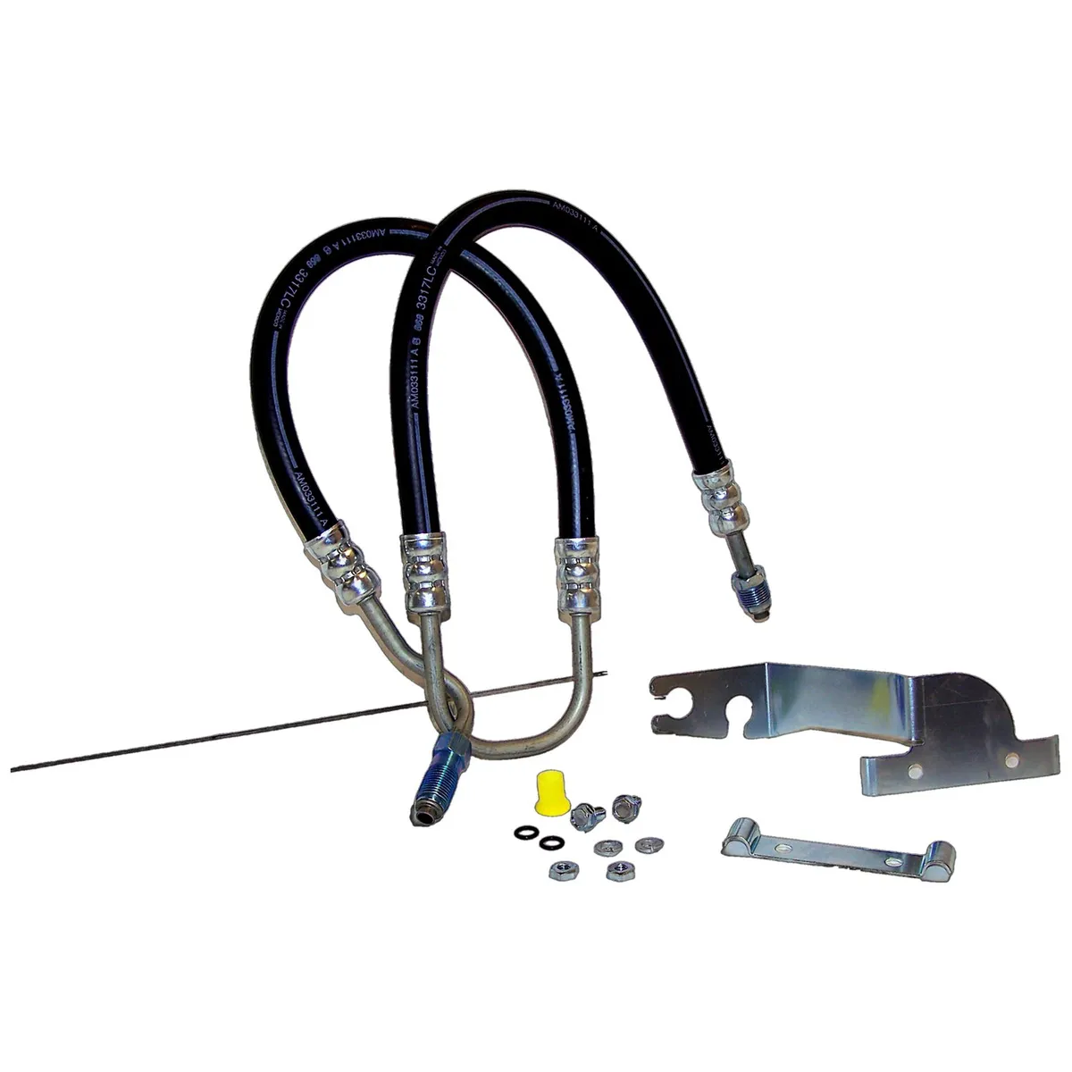 Crown Automotive Jeep Replacement 52128940AF Power Steering Pressure Hose for 2004-2007 Jeep KJ Liberty w/ 3.7L Engine product image