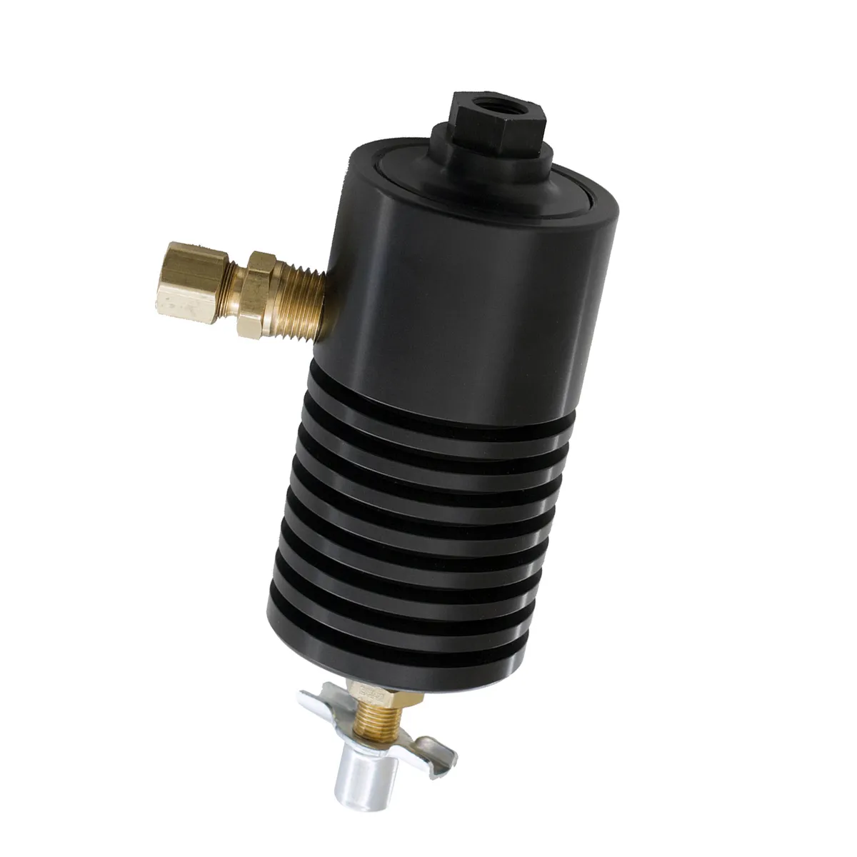 Autometer 5375 Particle Trap Kit, Exhaust Pressure, Aluminum, Black product image